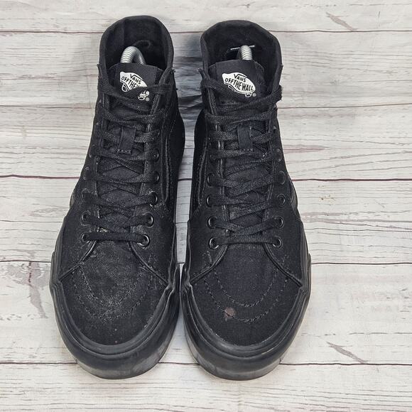 Vans Sk8-Hi Black Platform Size W-8 M-6.5 Awaken Desire Glow In The Dark - Picture 3 of 7
